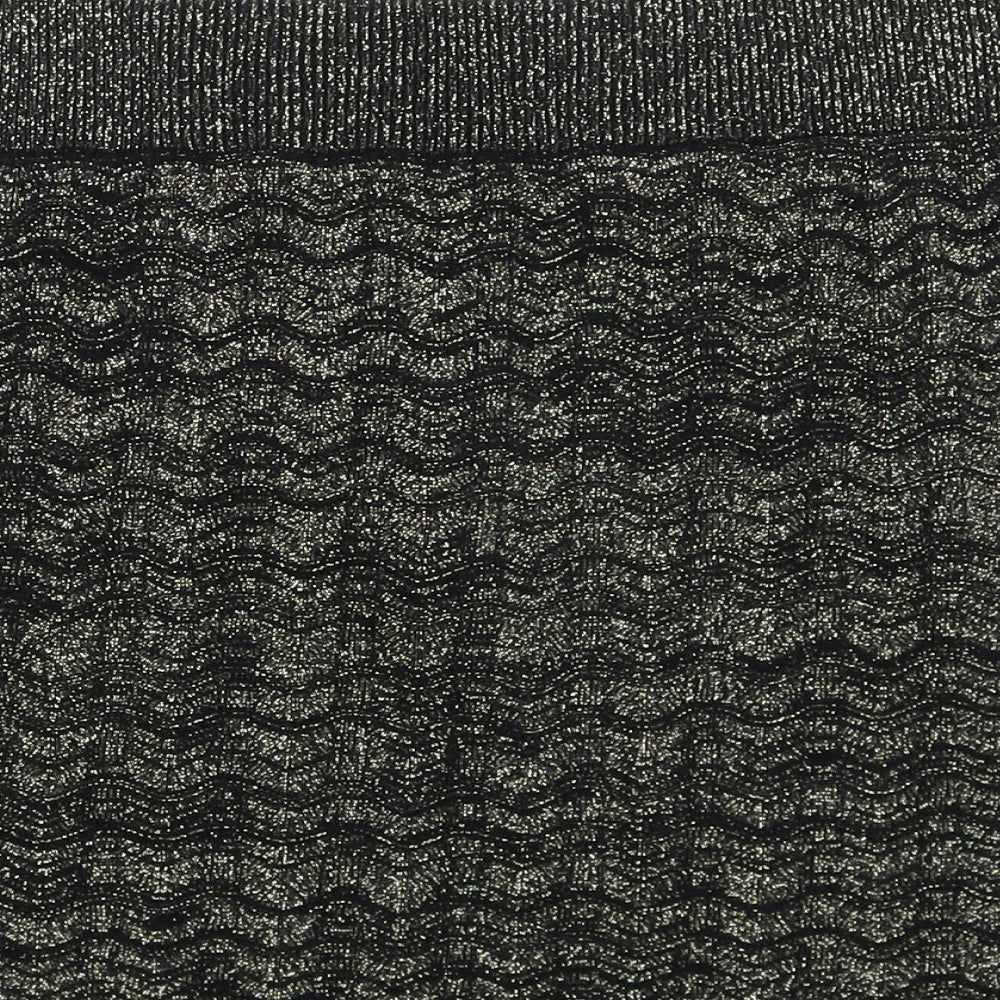 Atmosphere Womens Gold  Knit Mini Skirt Size 12