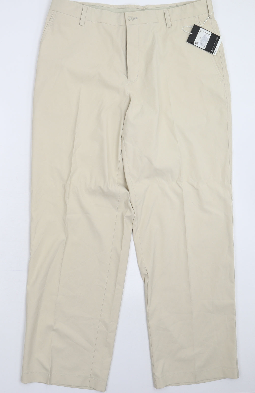 Nike Mens Beige   Trousers  Size 36 L32 in - Golf