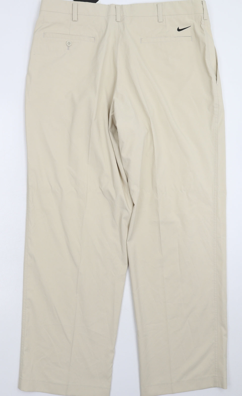 Nike Mens Beige   Trousers  Size 36 L32 in - Golf