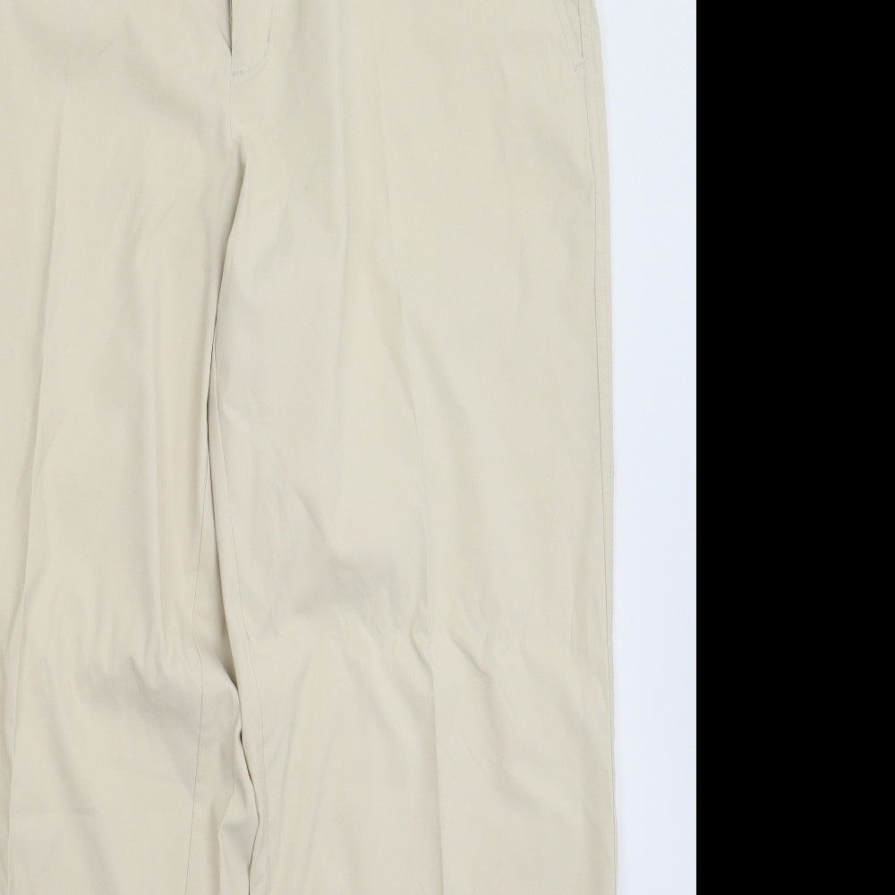 Nike Mens Beige   Trousers  Size 36 L32 in - Golf