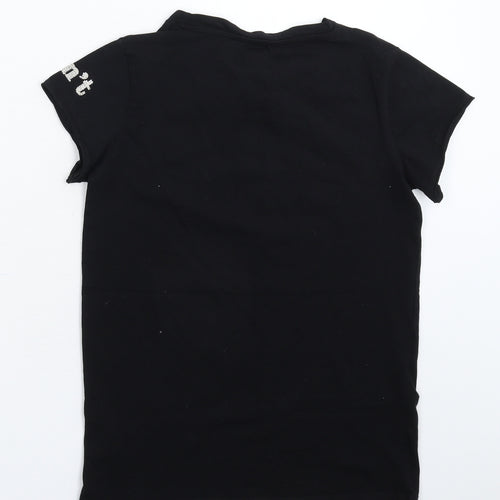 UMM Womens Black   Basic T-Shirt Size S
