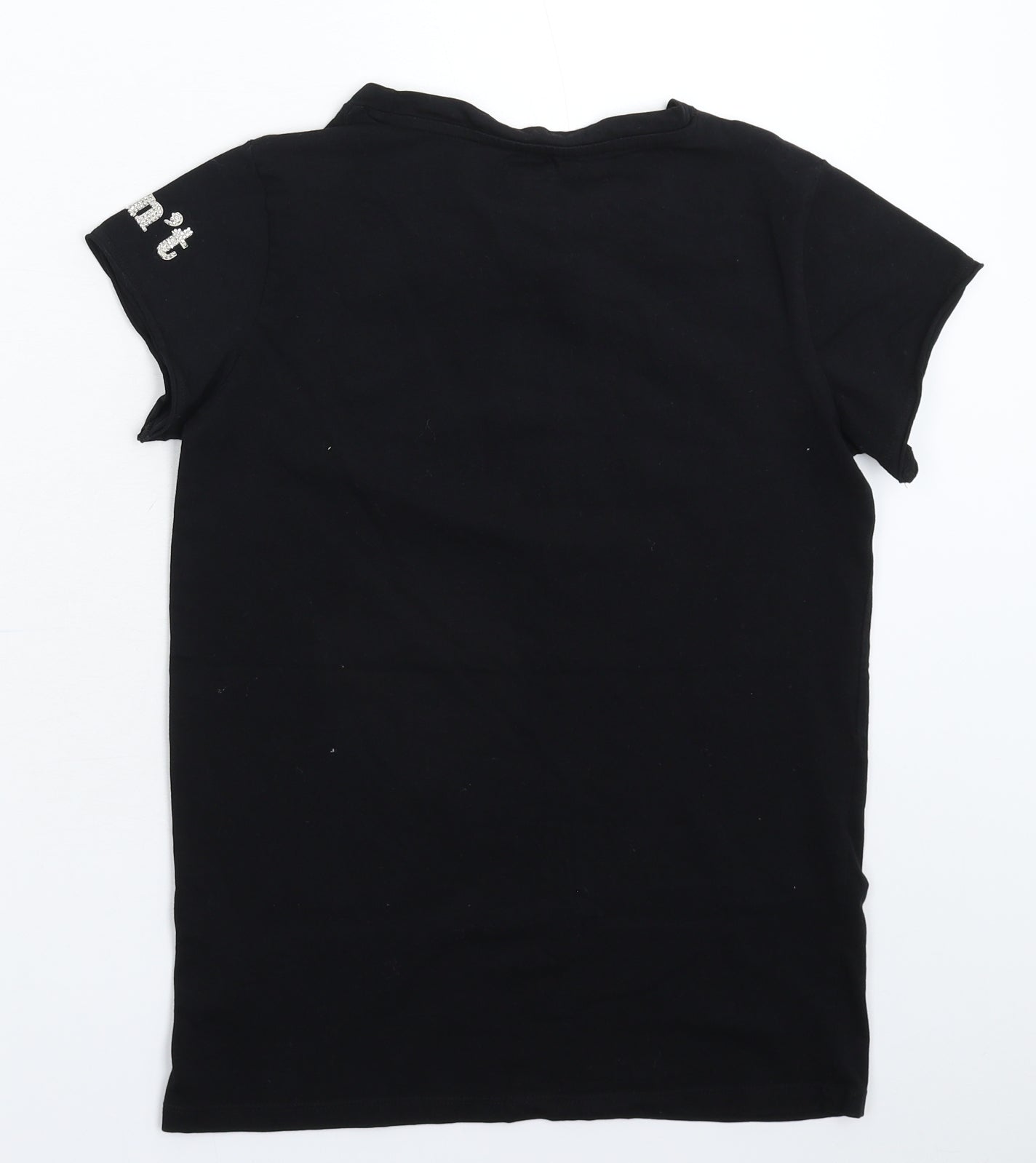 UMM Womens Black   Basic T-Shirt Size S