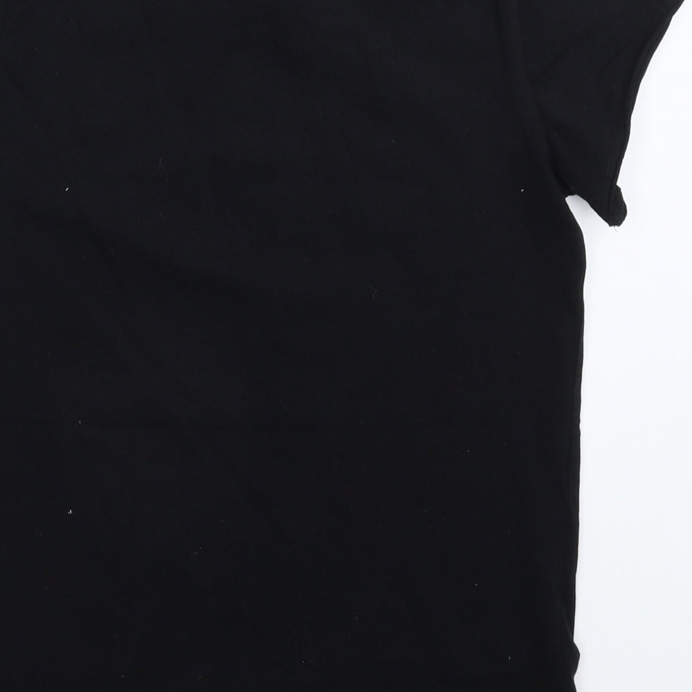 UMM Womens Black   Basic T-Shirt Size S