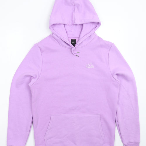 River Island Mens Purple   Pullover Hoodie Size S