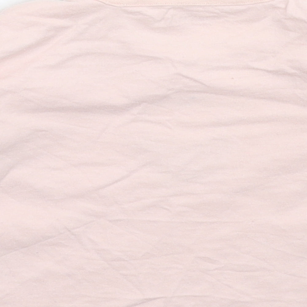 John Lewis Girls Pink   Basic T-Shirt Size 9-12 Months
