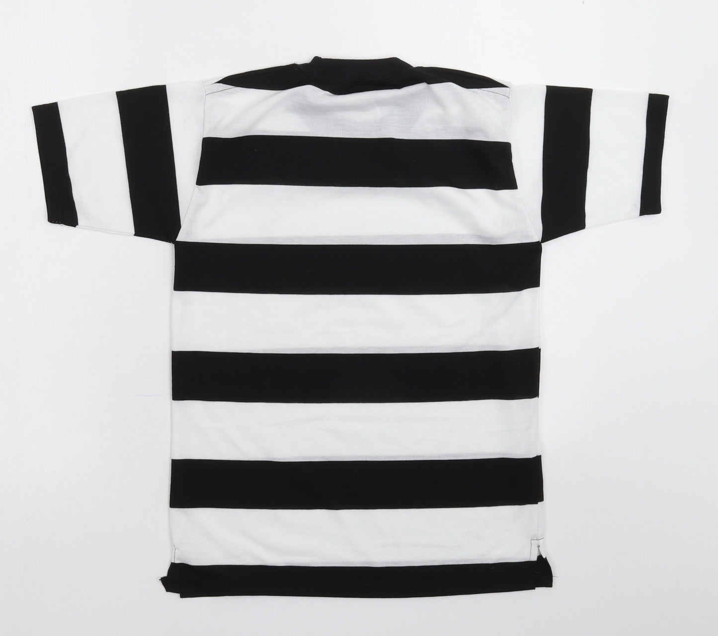 Preworn Womens Multicoloured Striped  Basic T-Shirt Size S