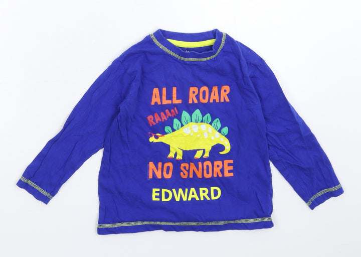 Studio Boys Blue   Basic T-Shirt Size 3-4 Years
