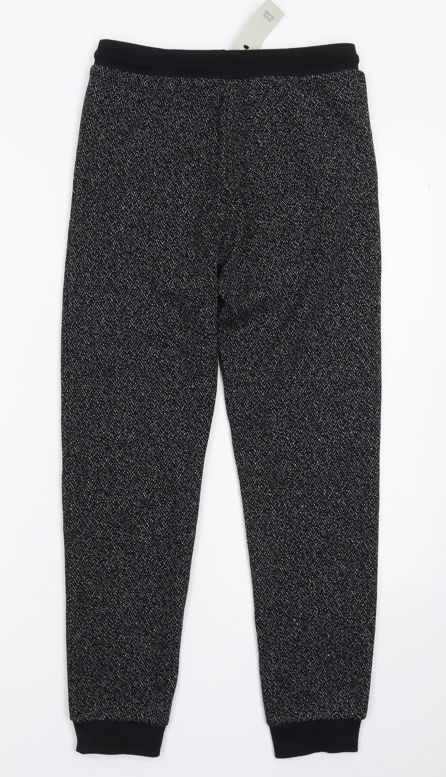 River Island Boys Black   Jogger Trousers Size 11-12 Years