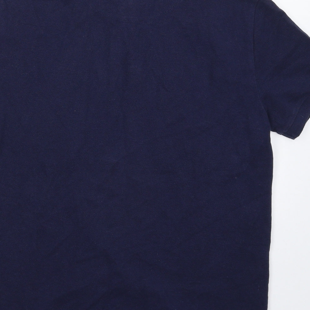 Zara Boys Blue   Basic Polo Size 11-12 Years