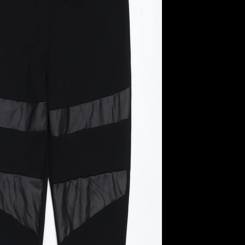 Rainbow Womens Black   Jegging Leggings Size S L26 in