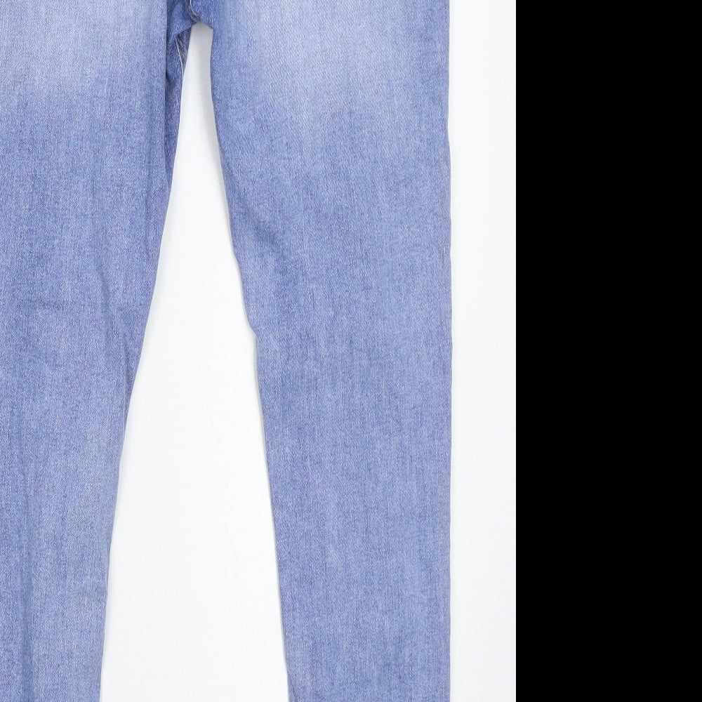 INSIDE Mens Blue  Denim Skinny Jeans Size 32 L28 in