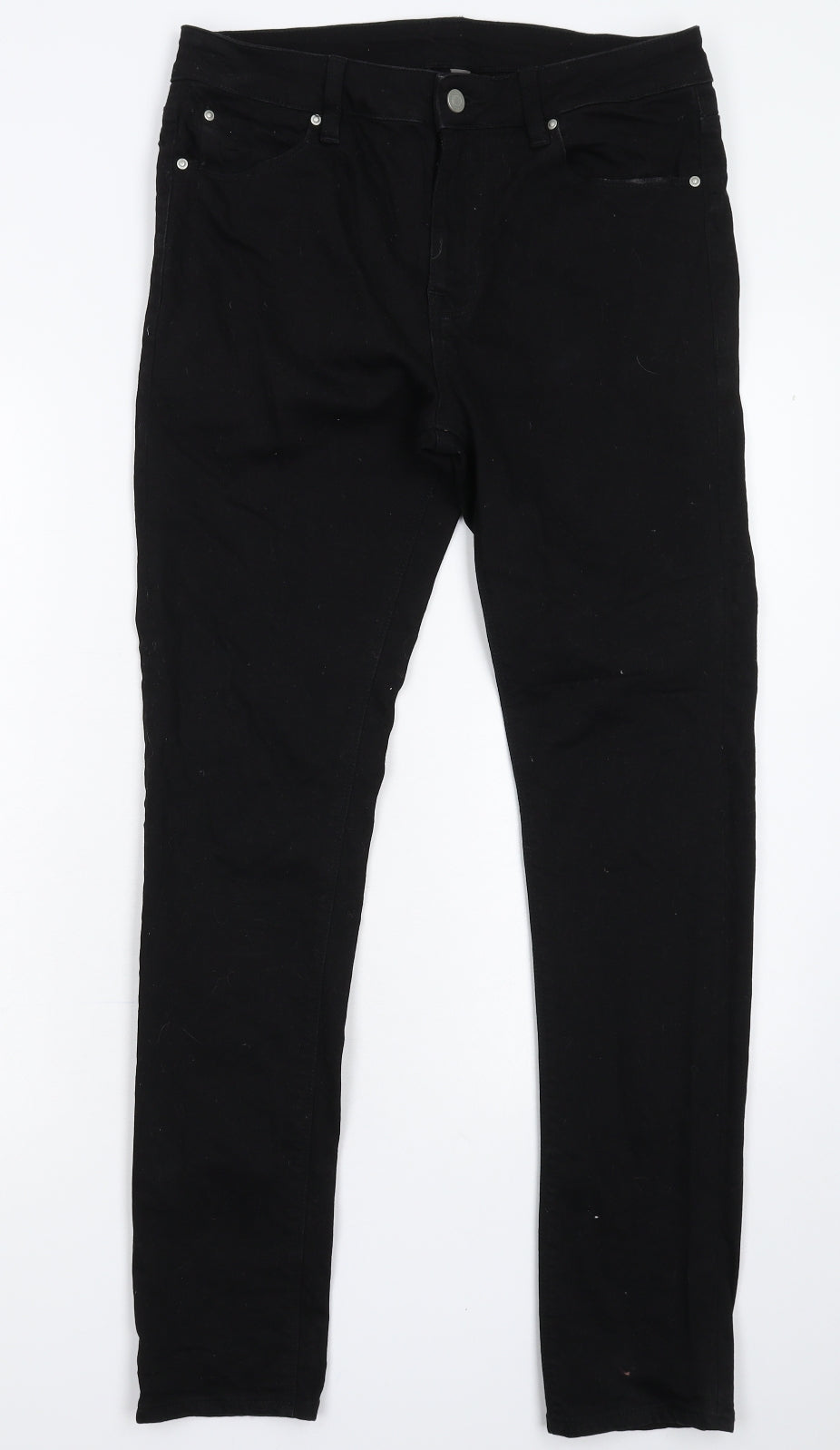 ASOS Mens Black  Denim Skinny Jeans Size 32 L30 in