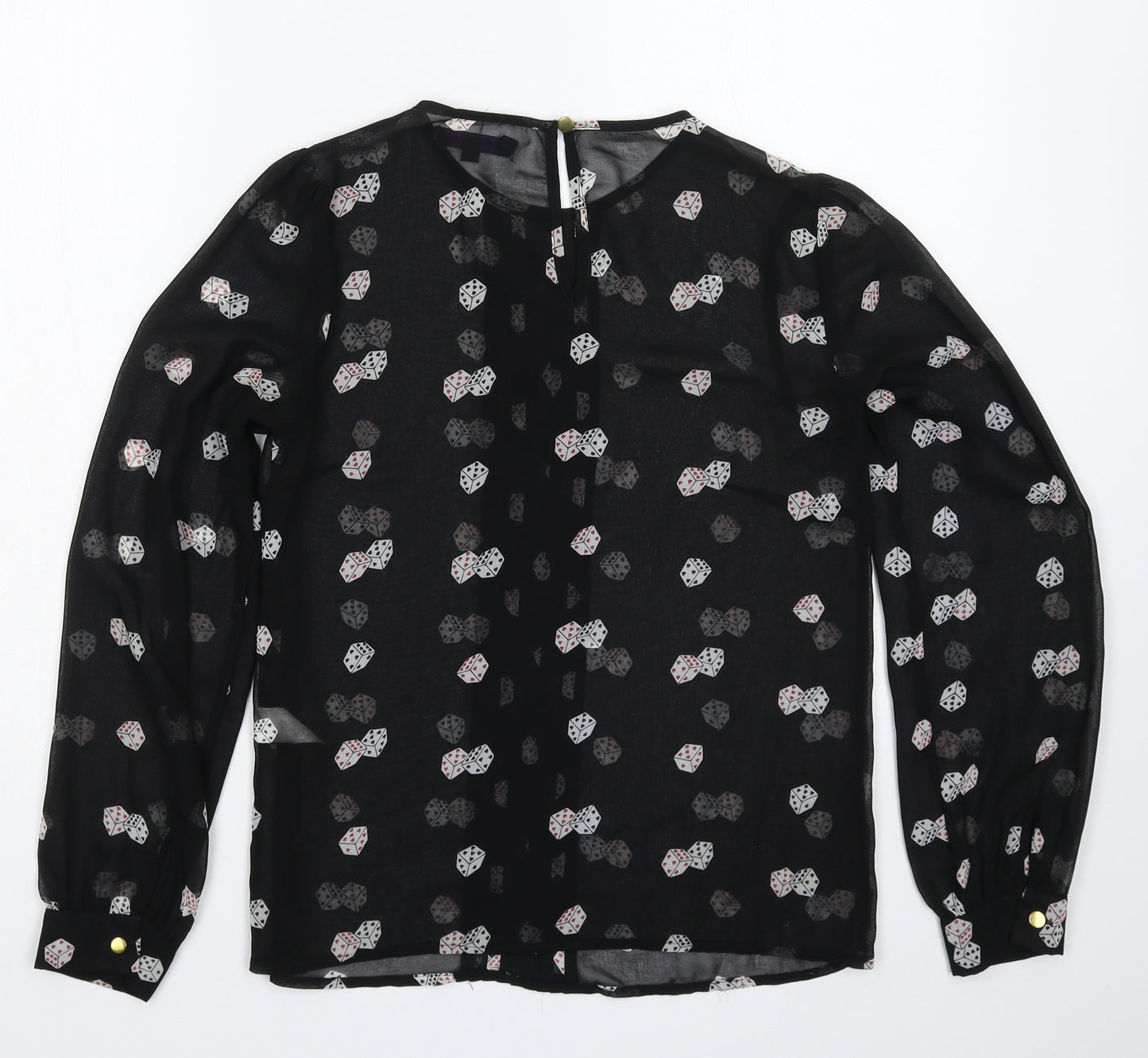 Sugarhill Womens Black   Basic Blouse Size XS