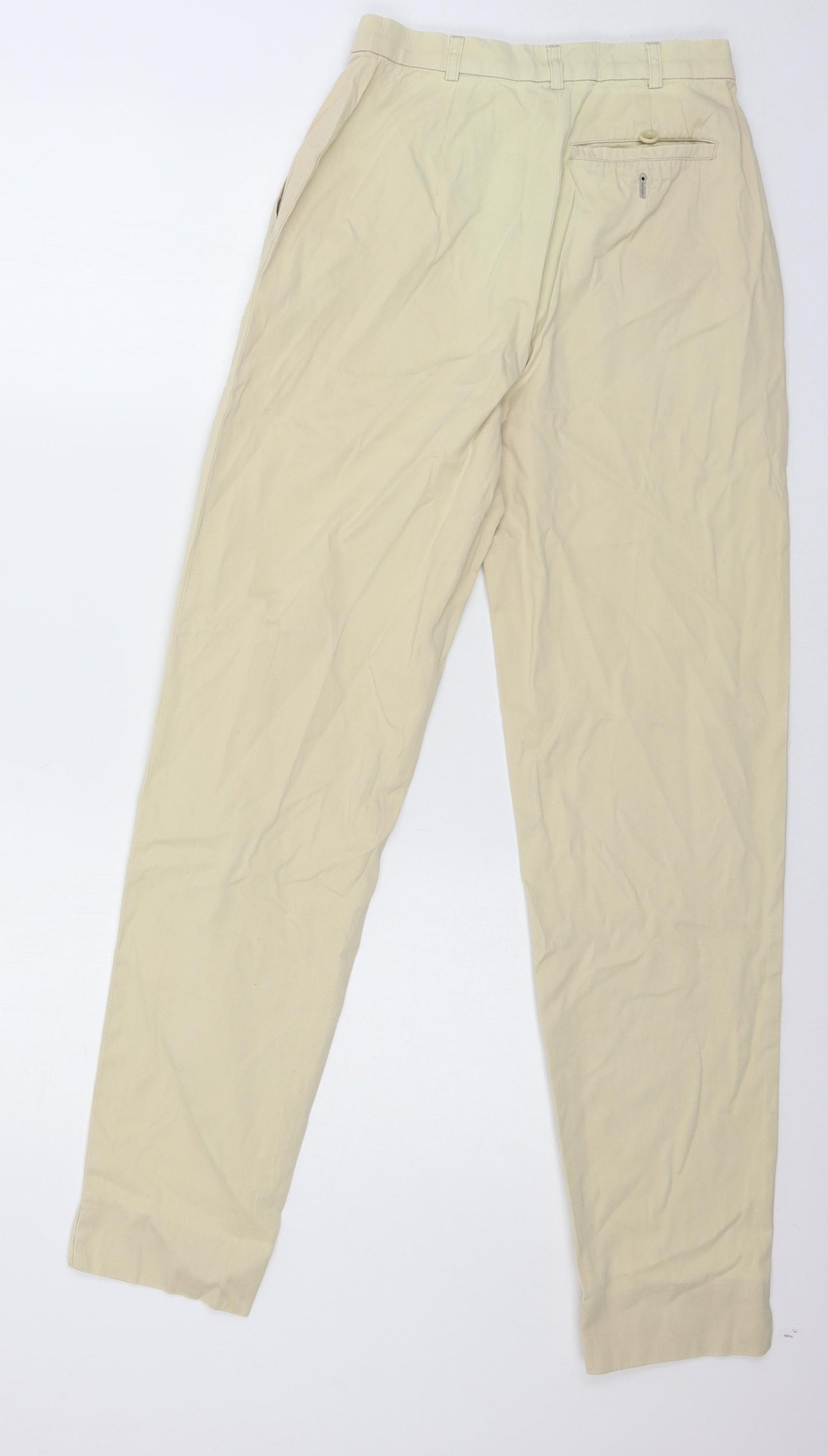 ESCADA Womens Ivory   Trousers  Size 6 L30 in