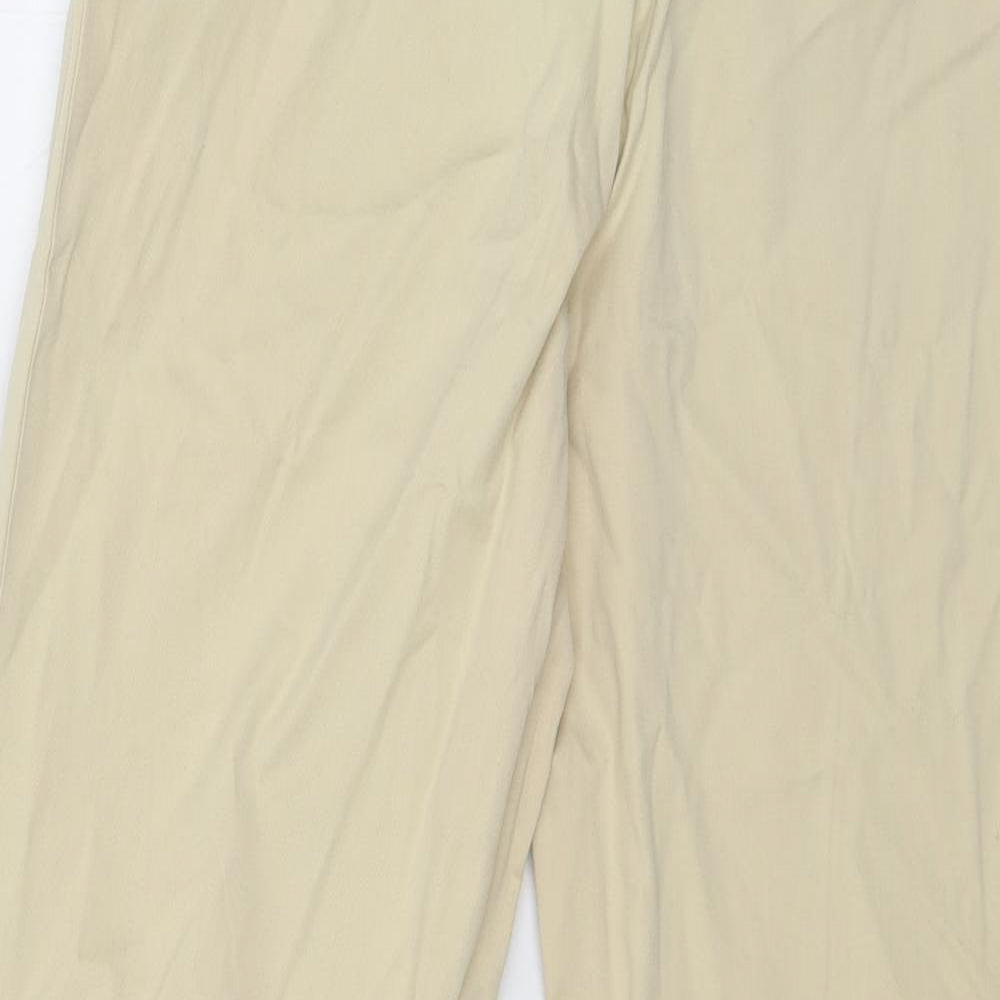 ESCADA Womens Ivory   Trousers  Size 6 L30 in