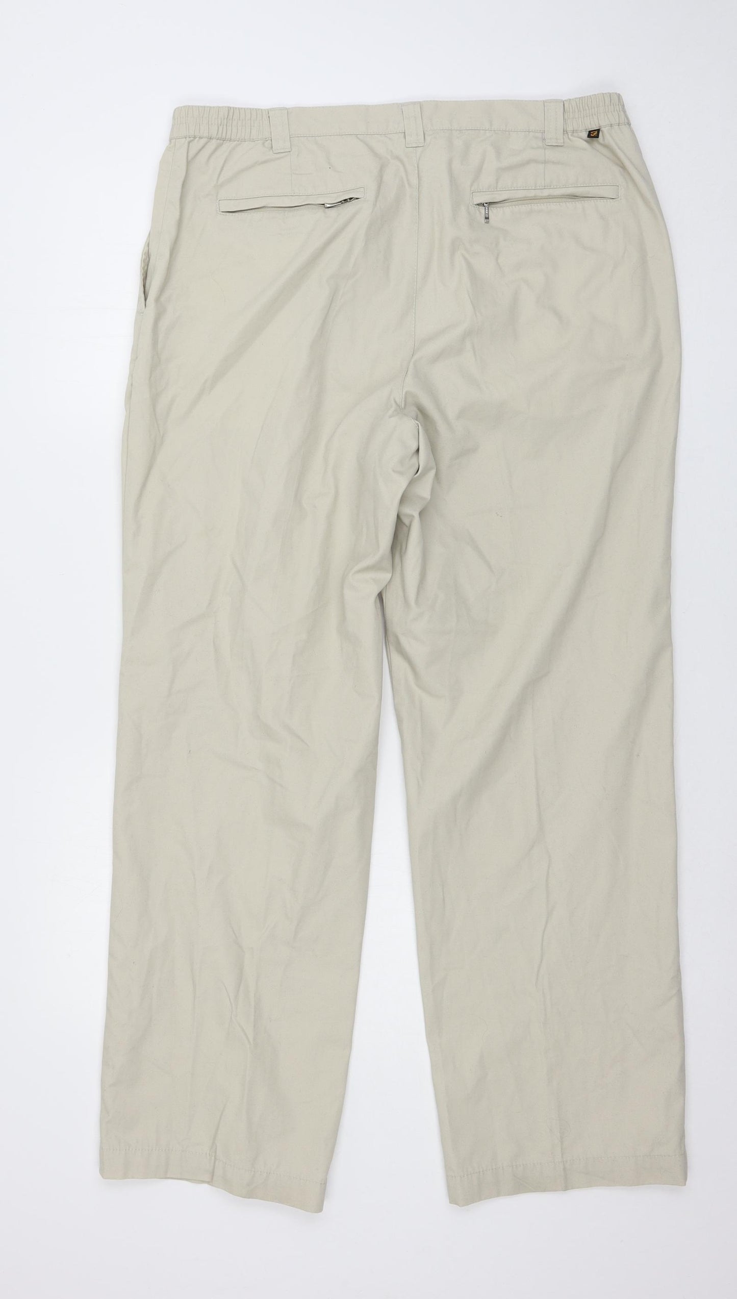 Farah Mens Beige   Trousers  Size 36 in L31 in