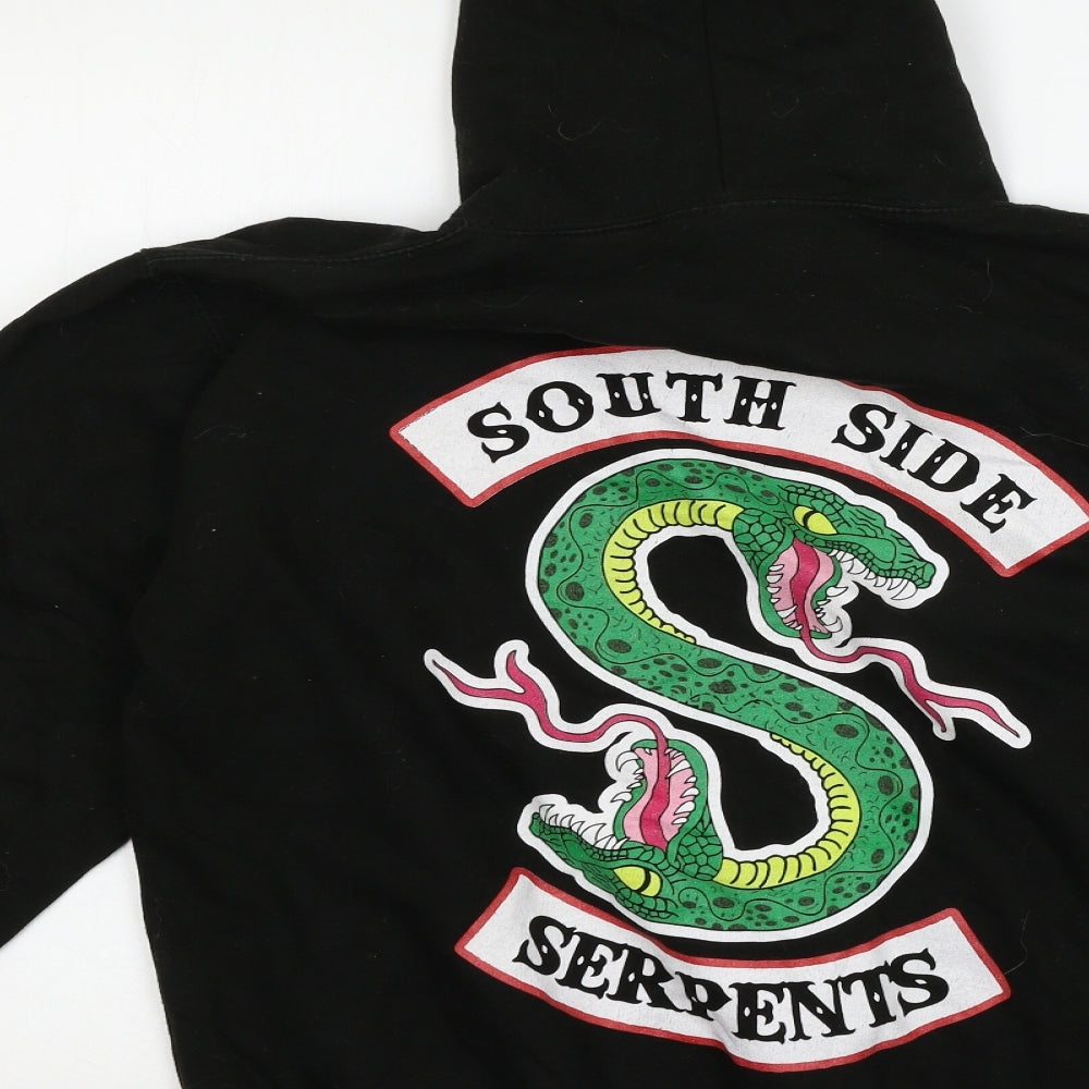 All We Do is Mens Black  Jersey Pullover Hoodie Size M  - southside serpents