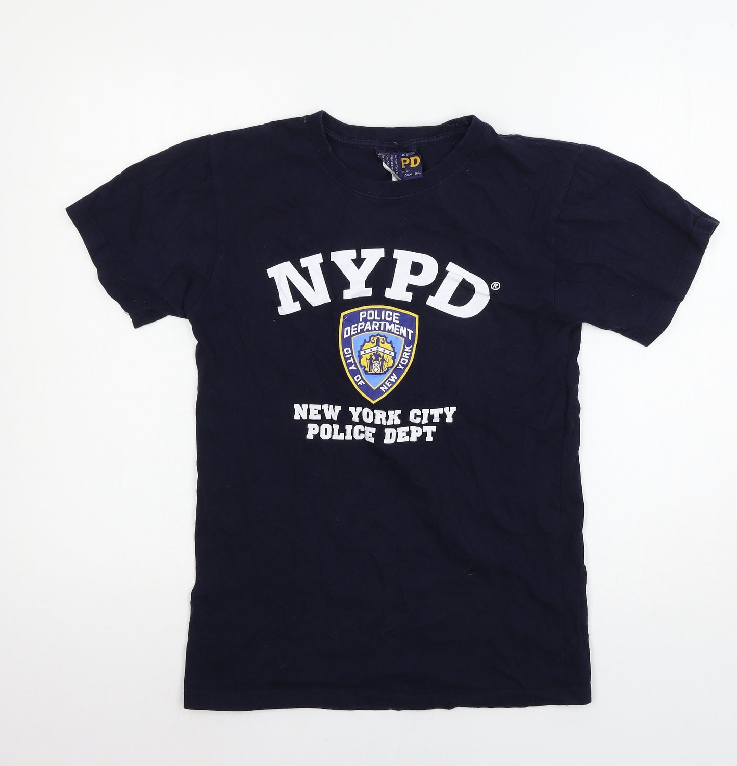NYPD Mens Blue  Jersey  T-Shirt Size S