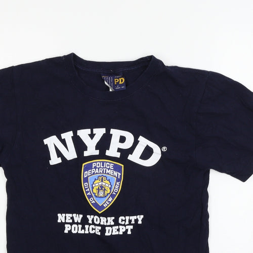 NYPD Mens Blue  Jersey  T-Shirt Size S