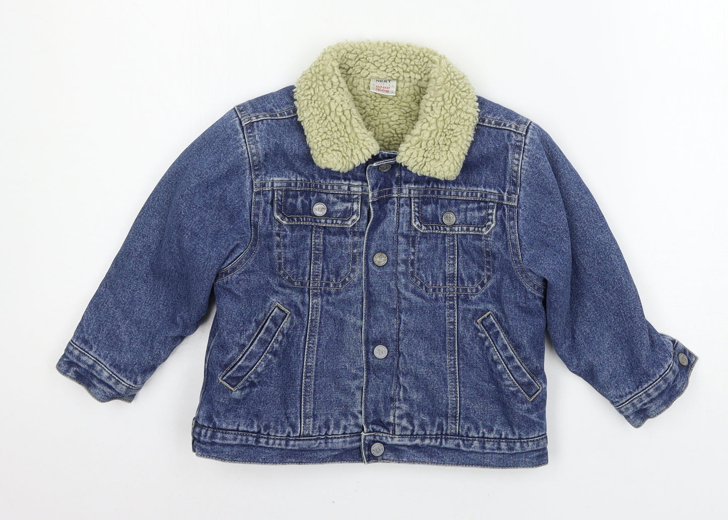 NEXT Boys Blue  Denim Jacket  Size 2 Years