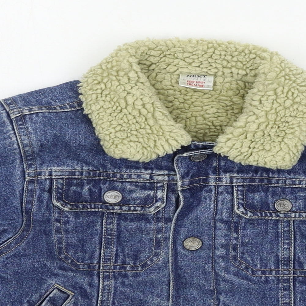 NEXT Boys Blue  Denim Jacket  Size 2 Years