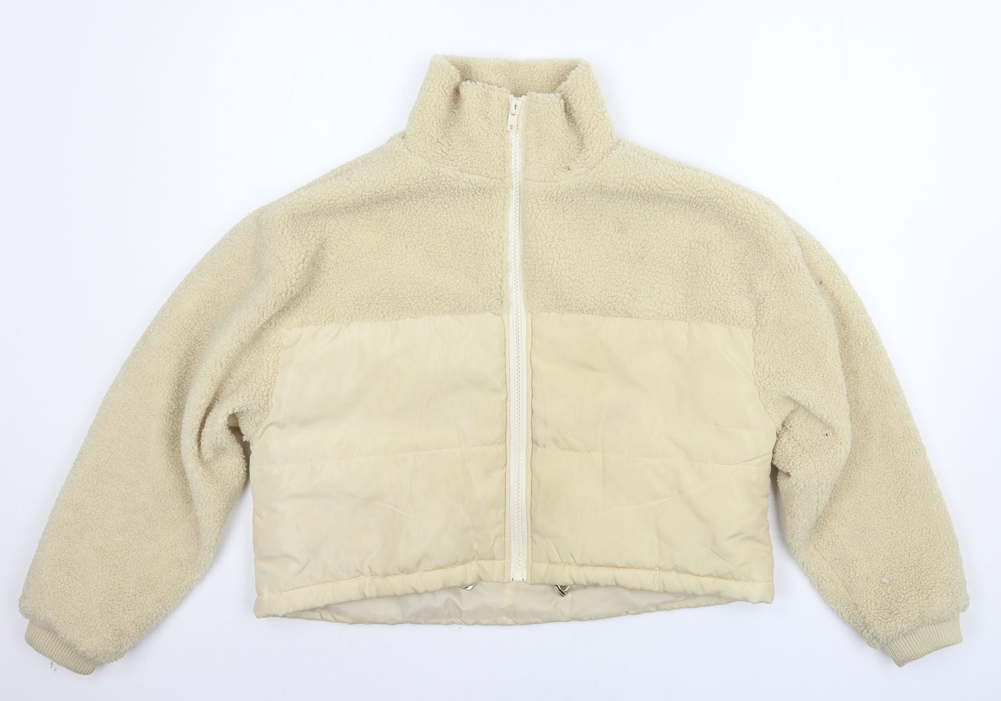 Boohoo Womens Ivory   Jacket  Size 8