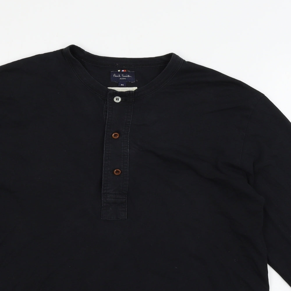 Paul Smith Mens Blue  Jersey  T-Shirt Size M