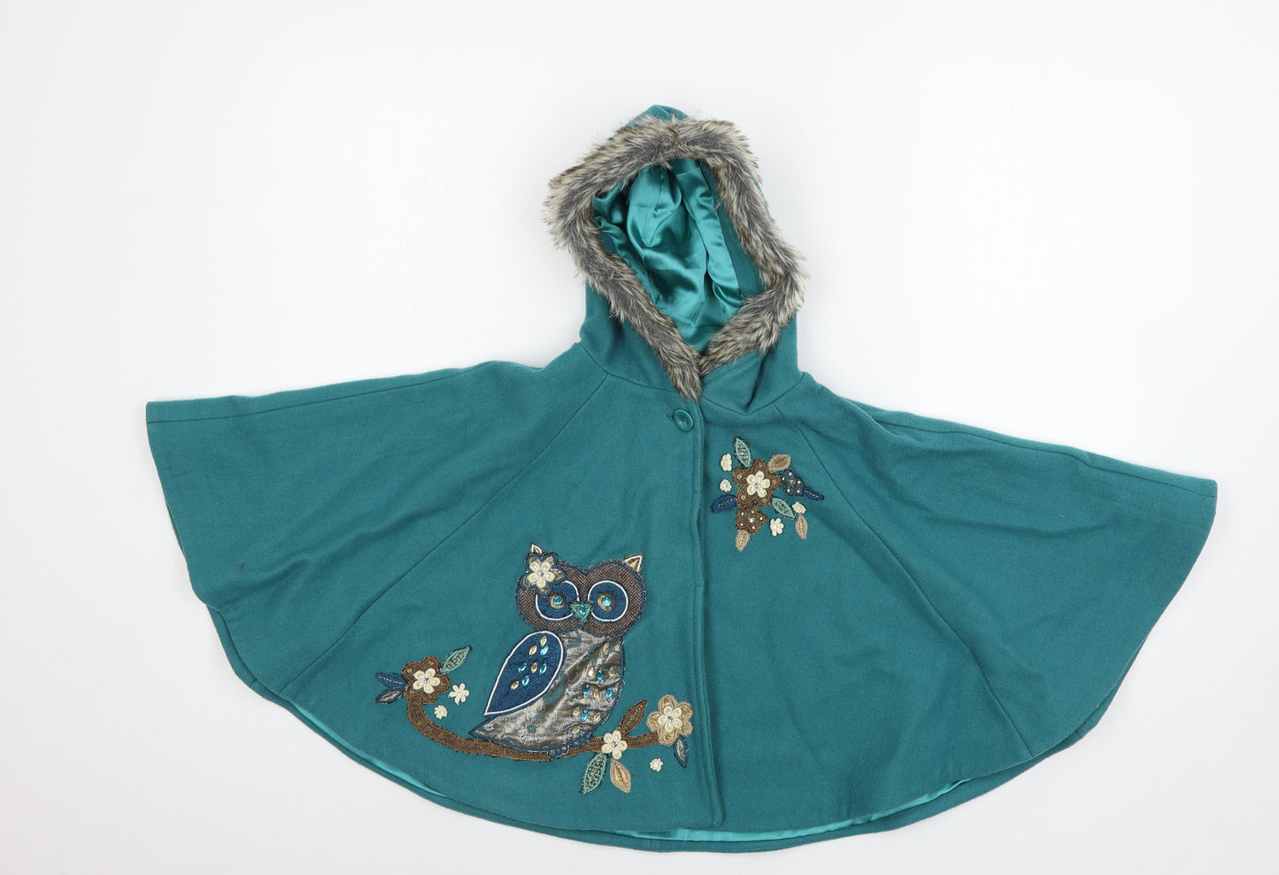 Monsoon Girls Blue   Jacket  Size S