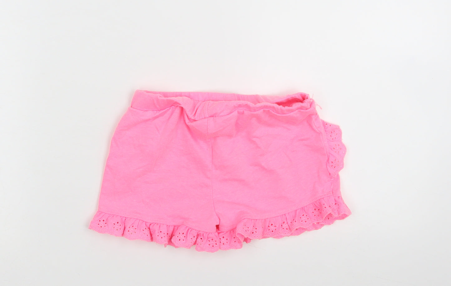 PRIMARK  Girls Pink   Cut-Off Shorts Size 4-5 Years