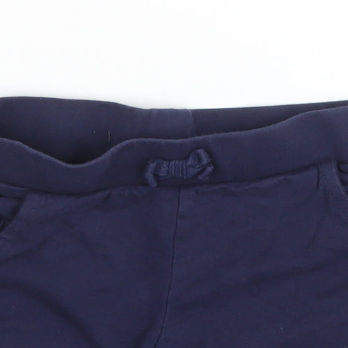 George Girls Blue   Cut-Off Shorts Size 4-5 Years