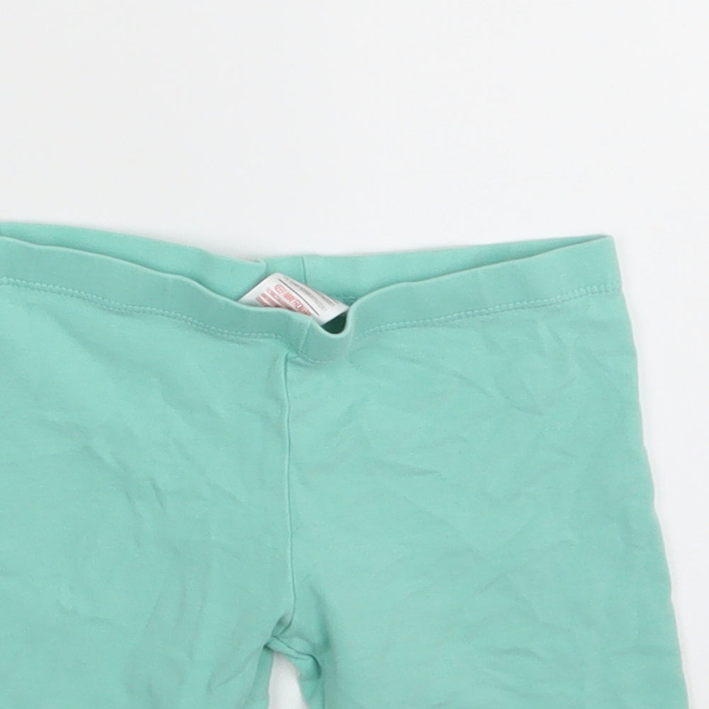 F&F Girls Gold   Cut-Off Shorts Size 2-3 Years