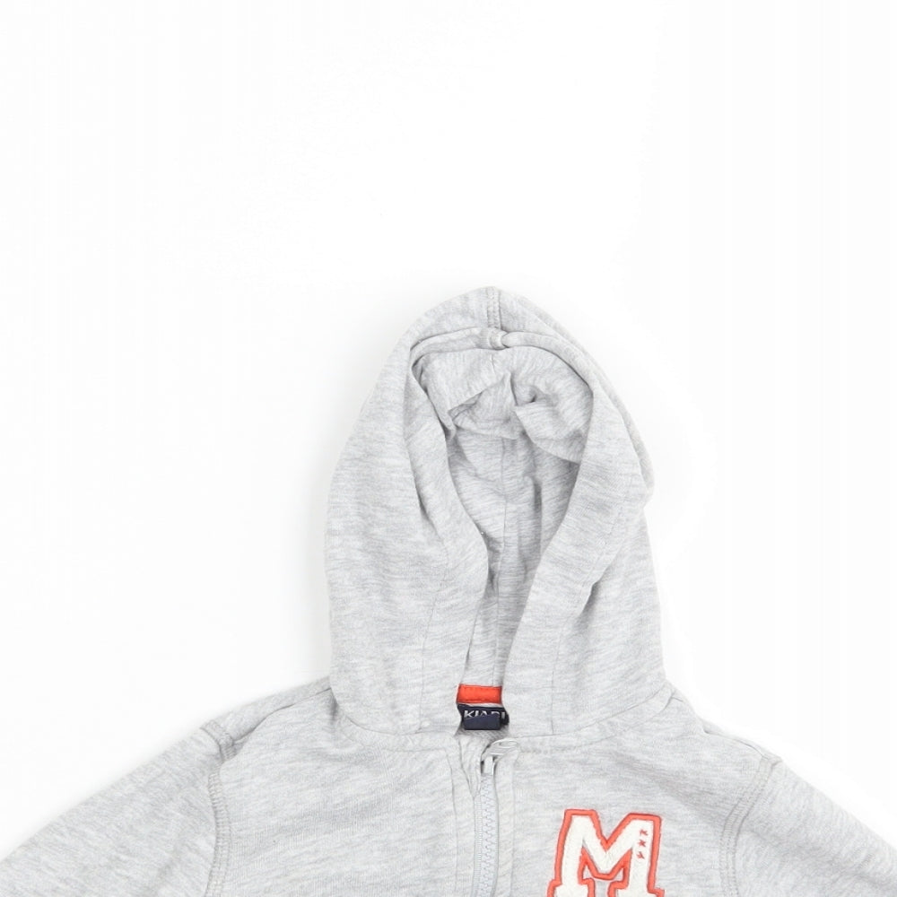 Kiabi Boys Grey   Basic Jacket Jacket Size 24 Months