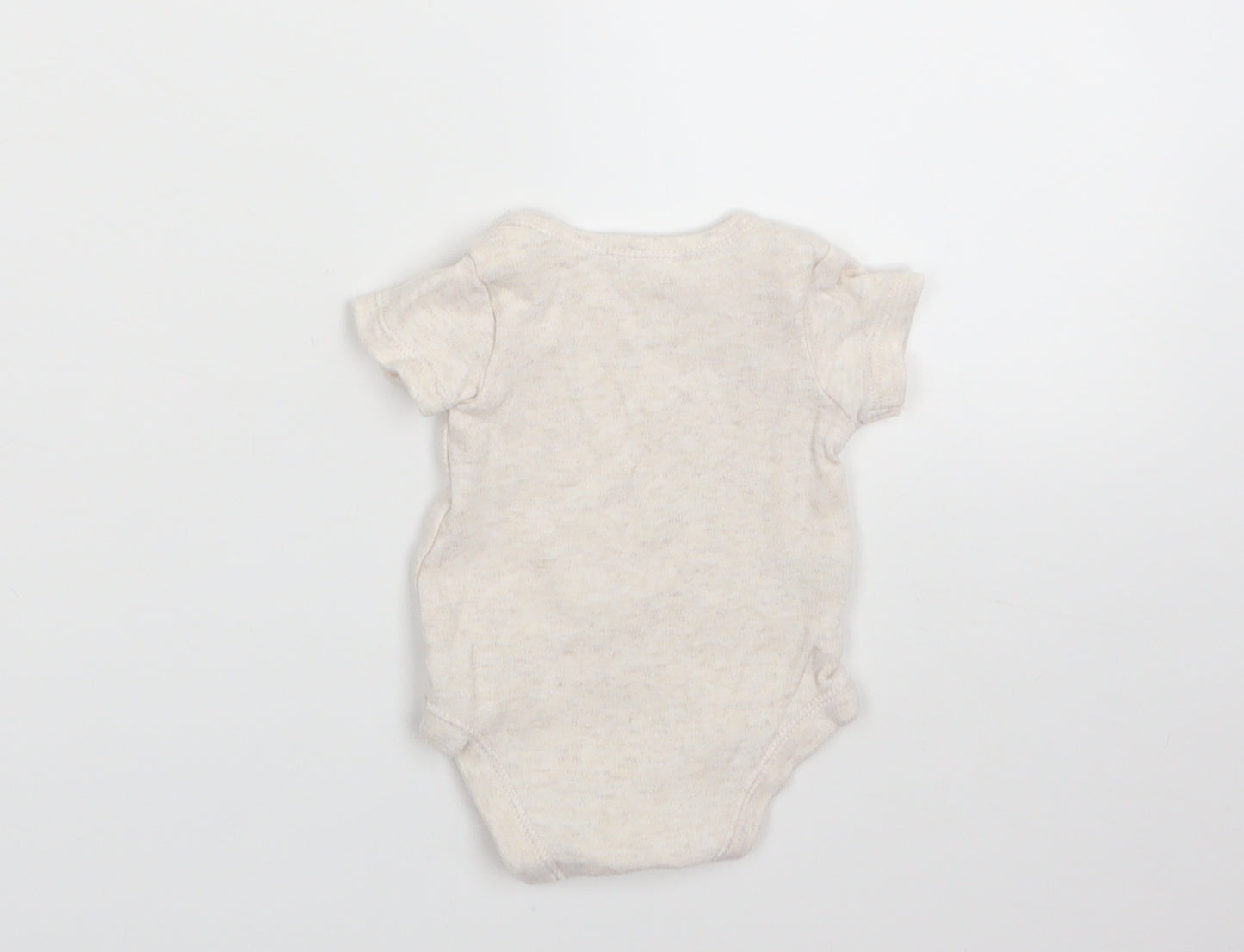TU Baby Grey Ikat  Babygrow One-Piece Size Newborn