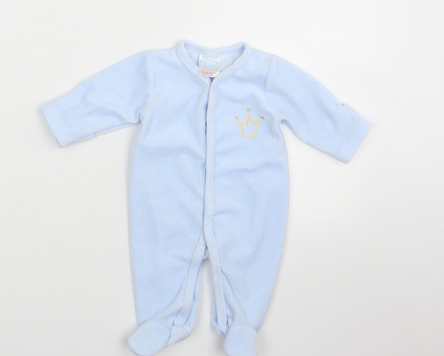 SO CUTE Baby Blue   Babygrow One-Piece Size 3-6 Months