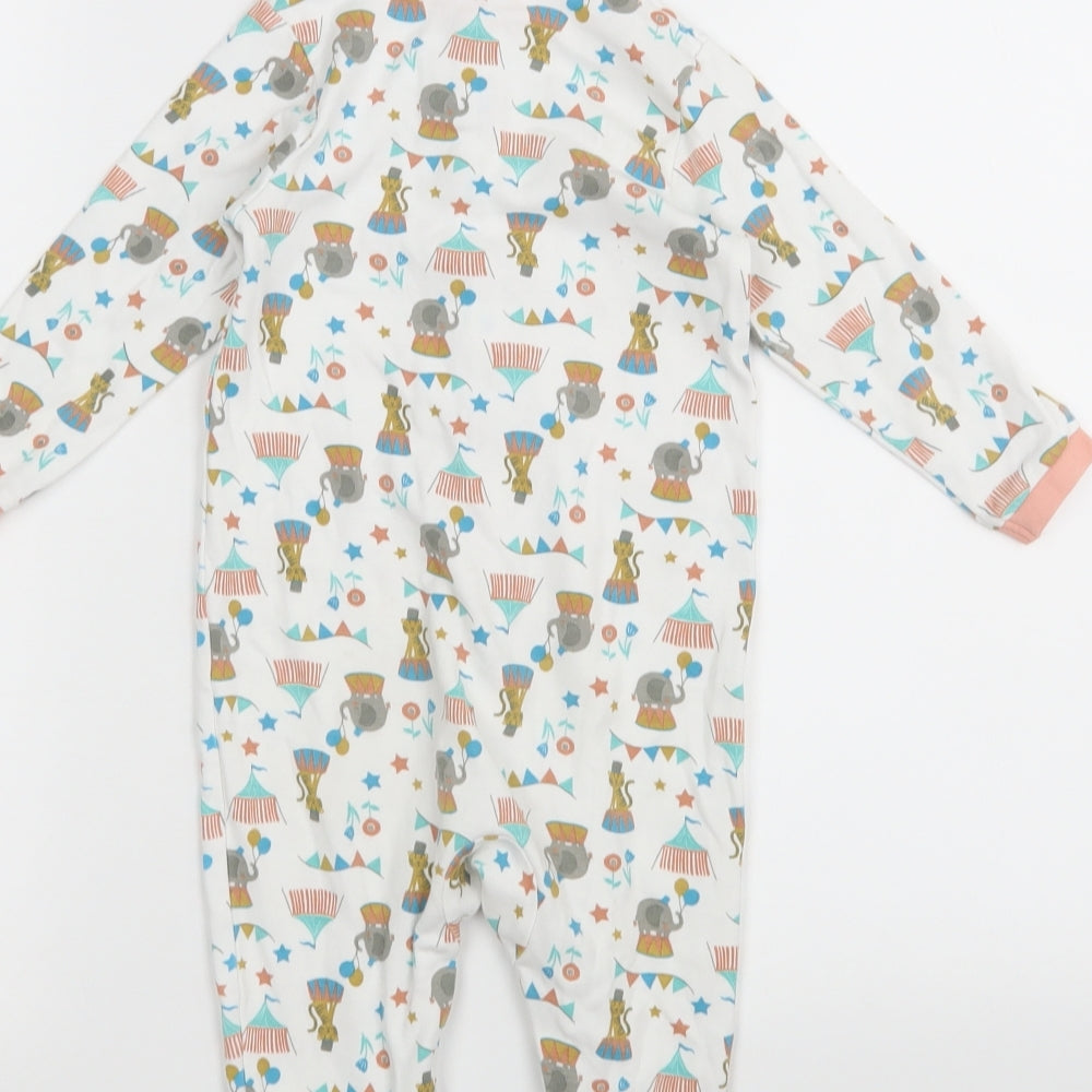LILY &FLO  Girls Multicoloured Floral  Catsuit One-Piece Size 9-12 Months