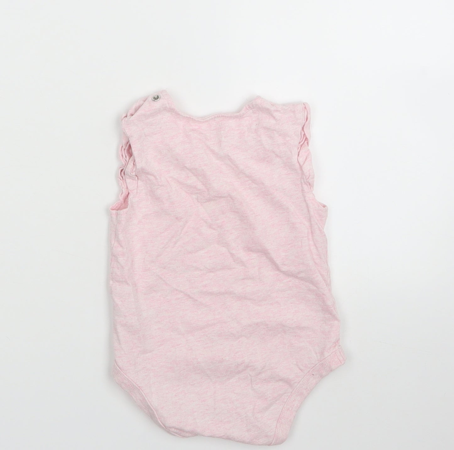 F&F Girls Pink   Babygrow One-Piece Size 12-18 Months