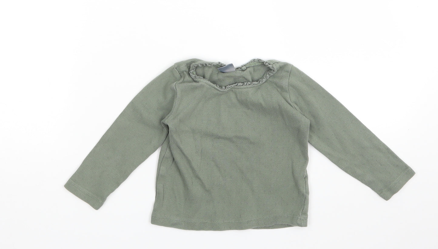 NEXT  Girls Green   Basic T-Shirt Size 18-24 Months