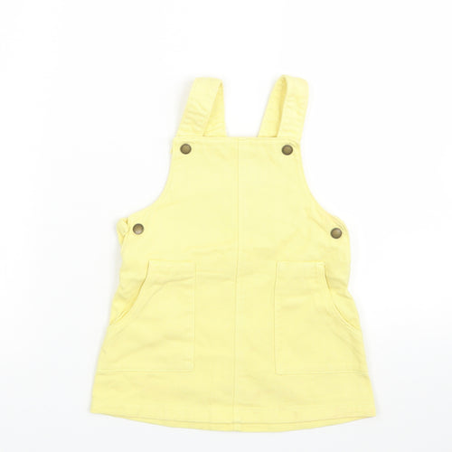 F&F Girls Yellow   Fit & Flare  Size 12-18 Months