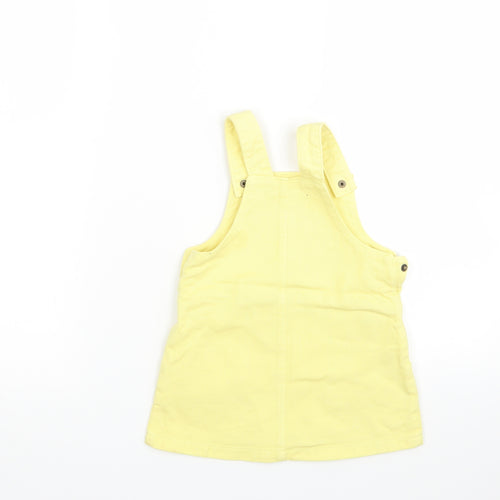 F&F Girls Yellow   Fit & Flare  Size 12-18 Months