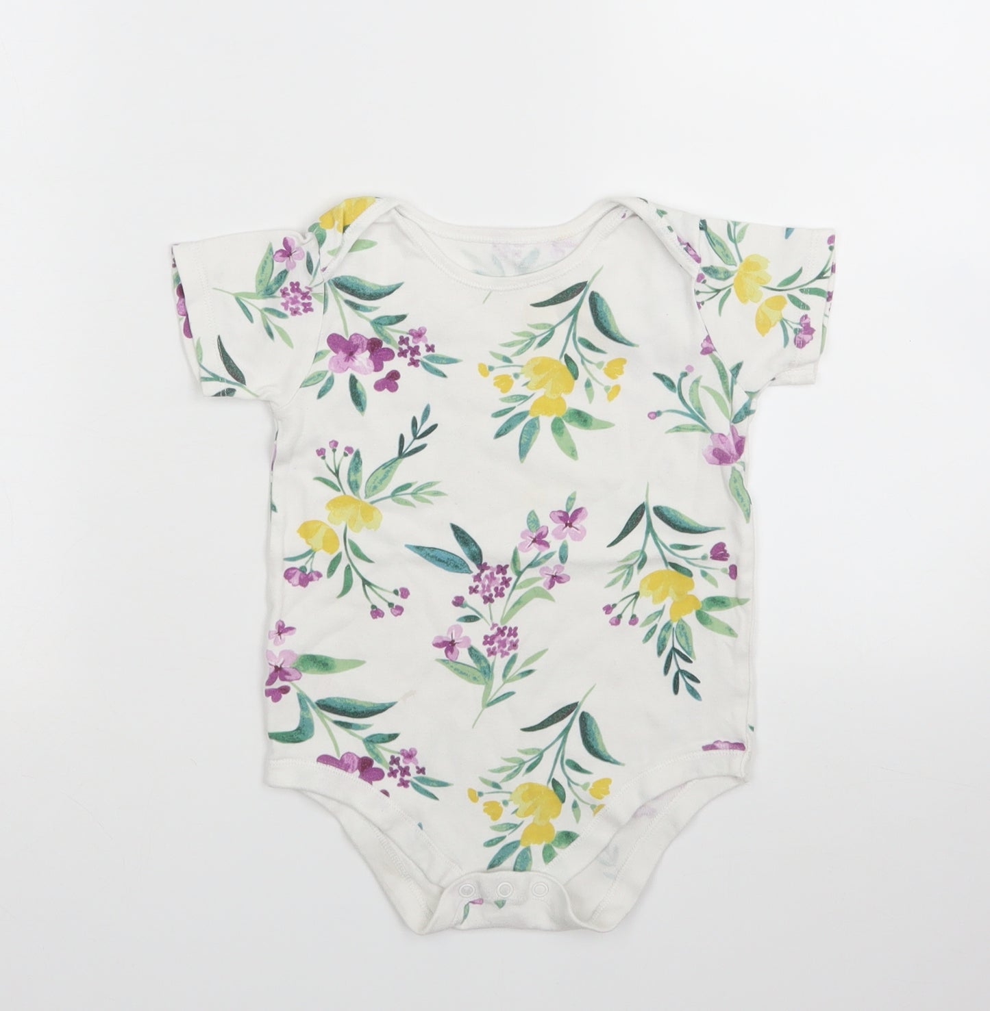TU Girls Multicoloured Floral  Basic T-Shirt Size 2-3 Years