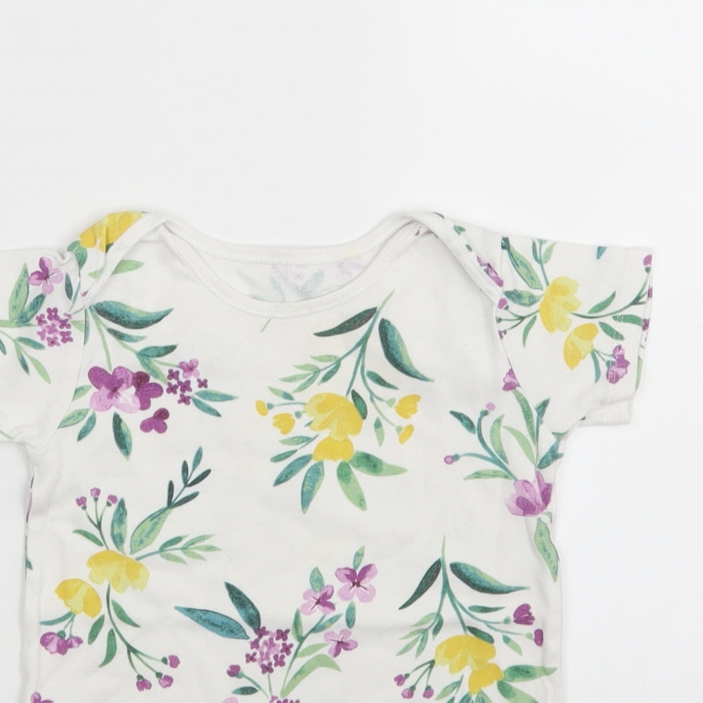 TU Girls Multicoloured Floral  Basic T-Shirt Size 2-3 Years