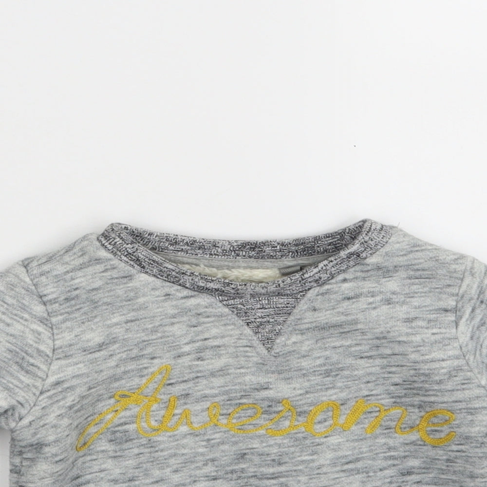 NEXT Boys Grey   Pullover Jumper Size 12-13 Years