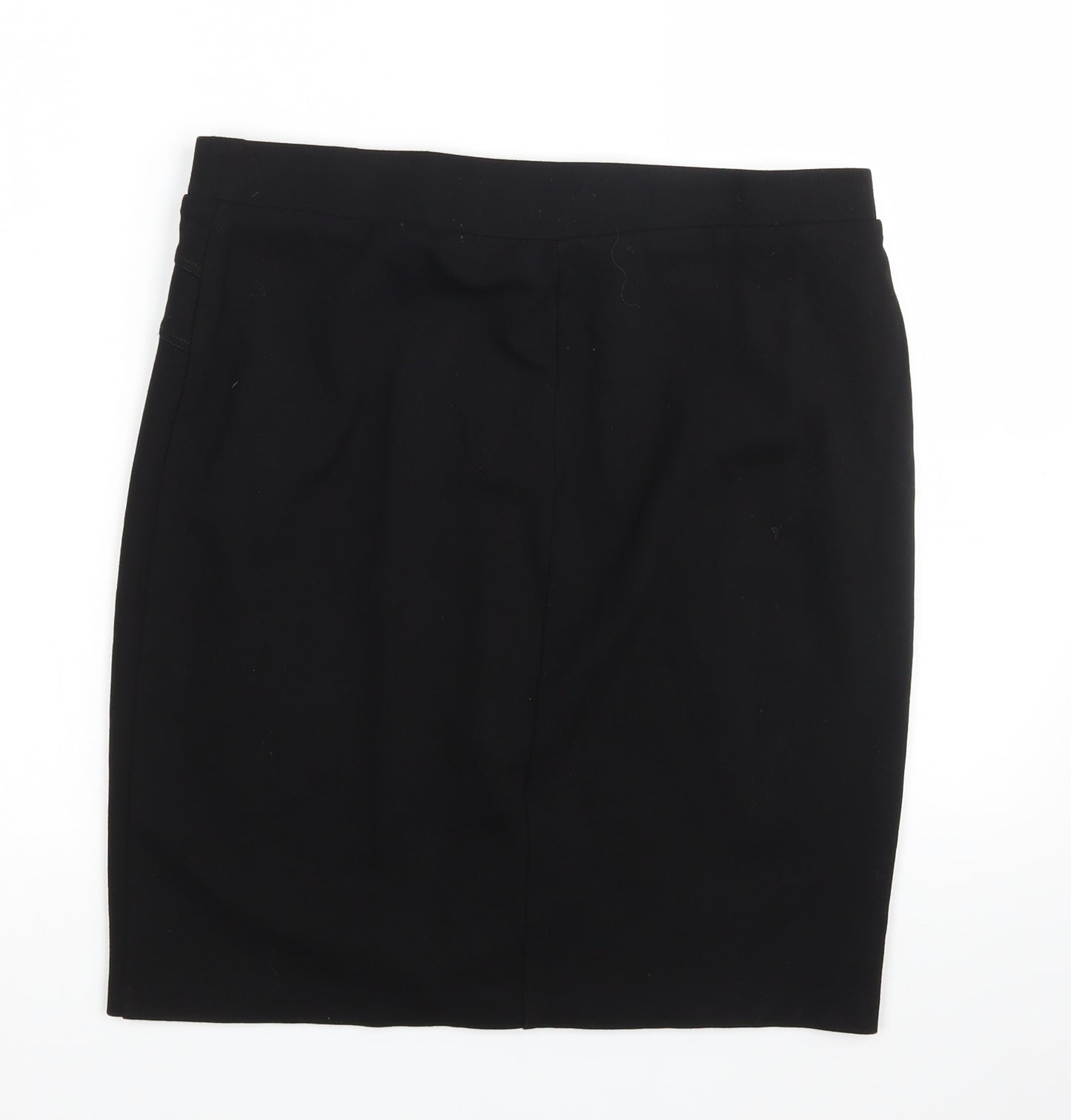 Principles Womens Black   A-Line Skirt Size 14  - stretch material