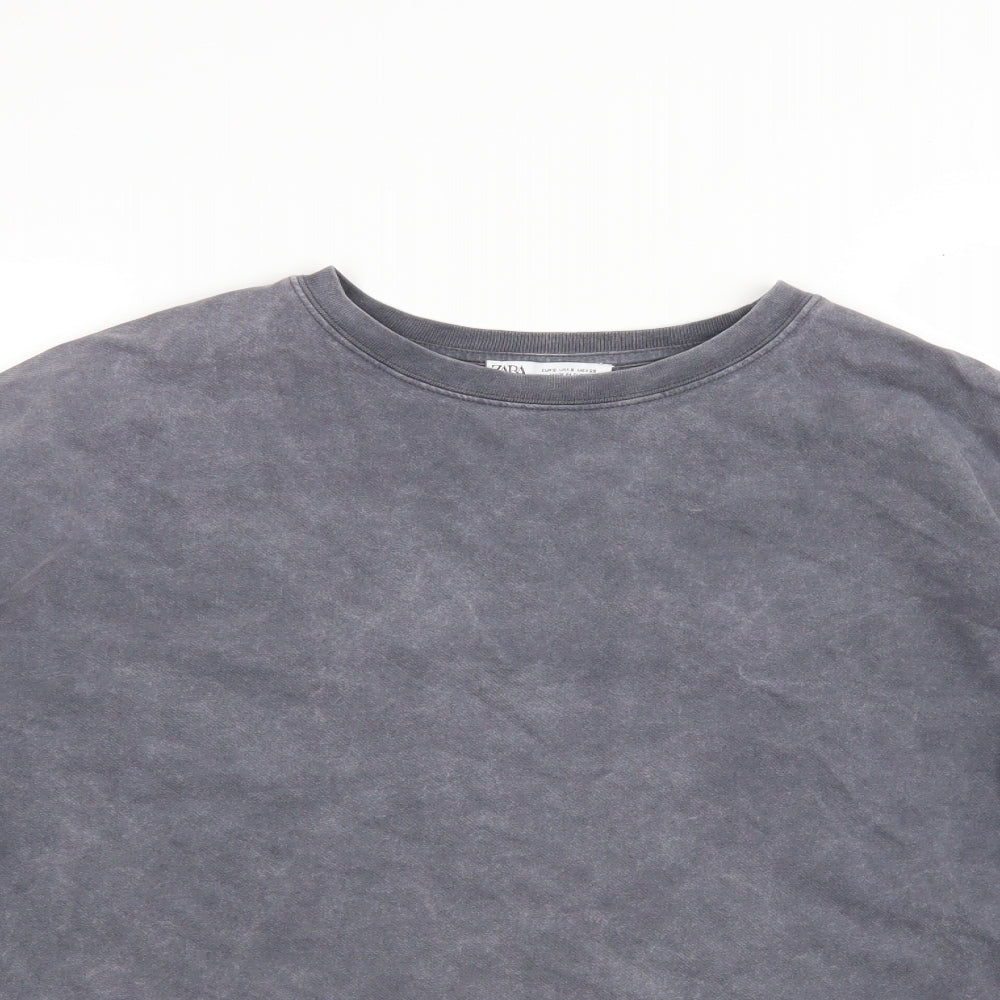Zara Womens Grey   Pullover Jumper Size S