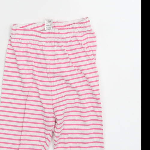 George Girls Orange Striped  Capri Trousers Size 3-4 Years