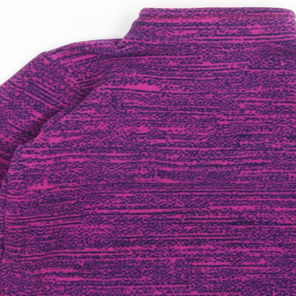 Quechua Girls Purple   Pullover Jumper Size 5-6 Years