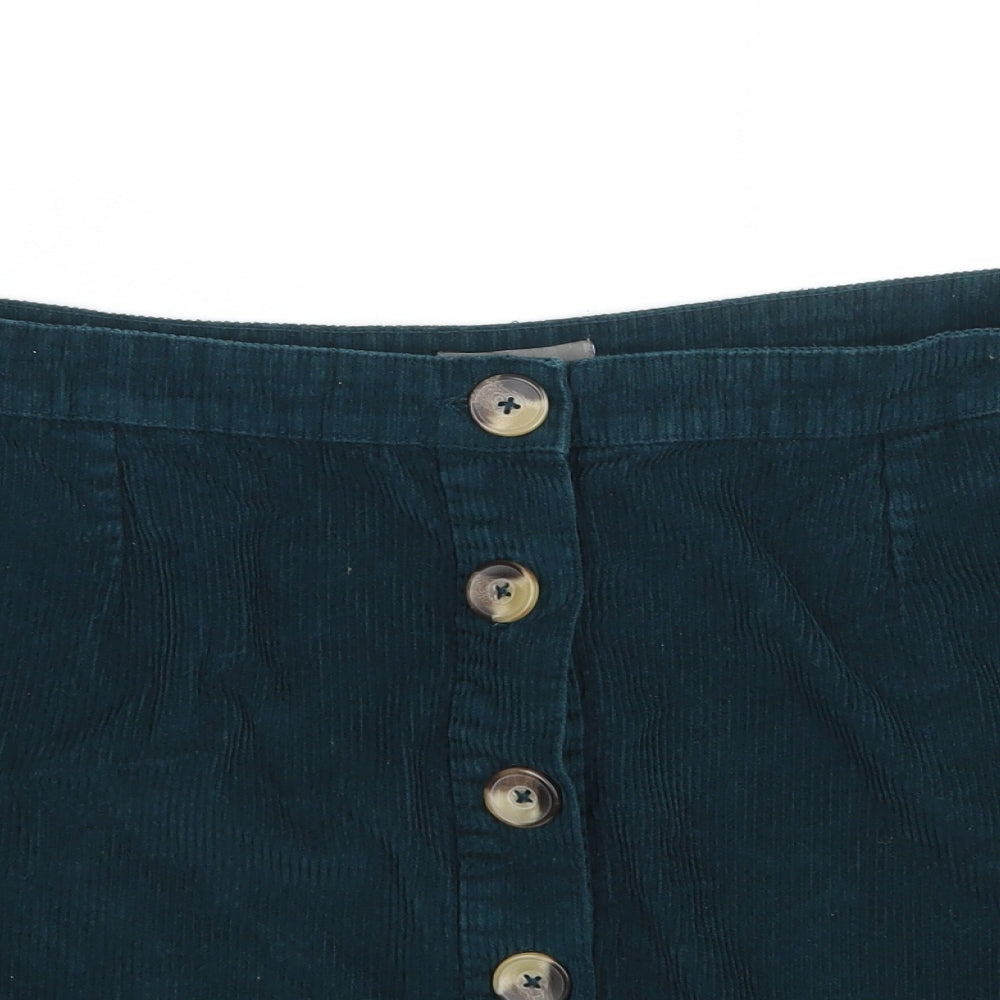 Papaya Womens Green   A-Line Skirt Size 18