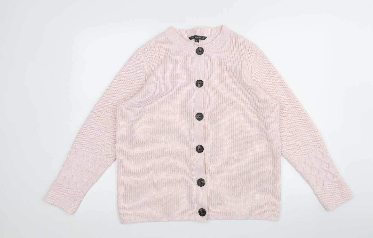 Bonmarché Womens Pink   Cardigan Jumper Size 16