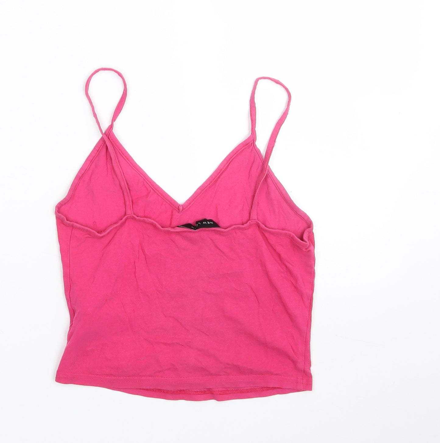 New Look Womens Pink   Basic T-Shirt Size 8