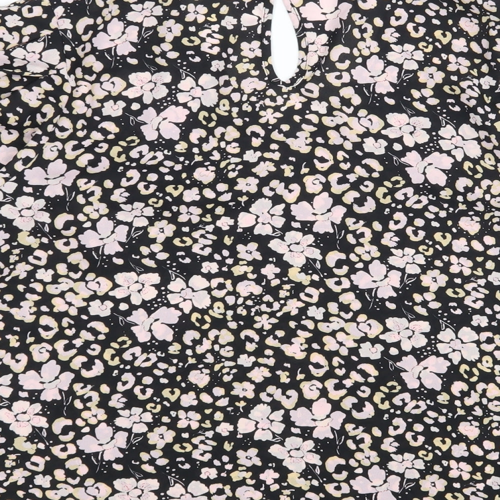 Matalan Womens Multicoloured Floral  Basic T-Shirt Size 16